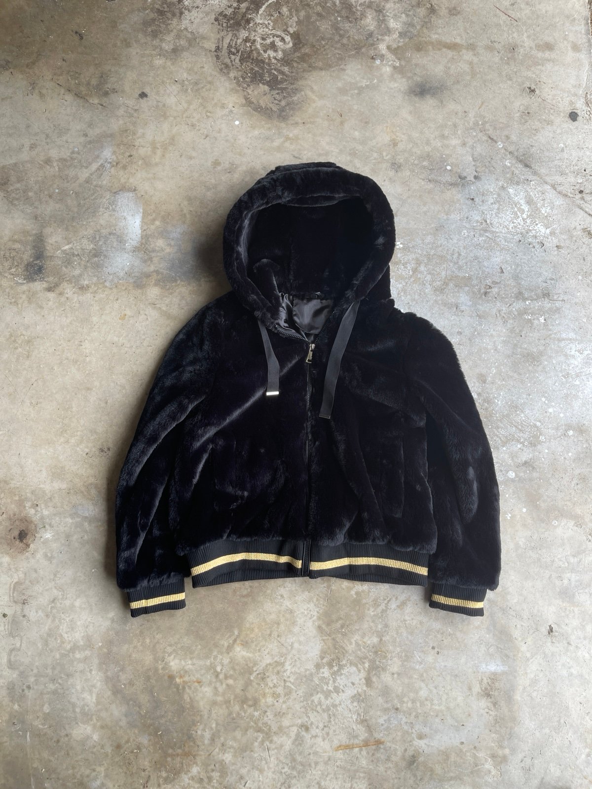 Y2K fur jacket