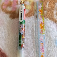 San-x vintage wanwanwanco wanko gakkou dogs school multi color pen w figure 1