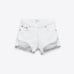 New Zara high rise white Jean shorts