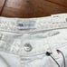 New Zara high rise white Jean shorts