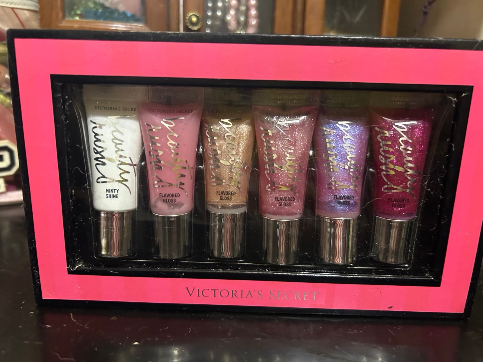 Victoria Secret RARE beauty rush mini lip gloss set