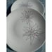 MCM CARIBE CASUALS PINK FANCY BREAD & BUTTER PLATES BY CARLOS MONTEZ Set Of 4