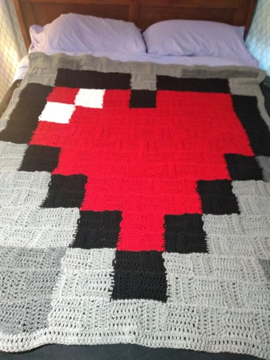 Zelda Heart blanket