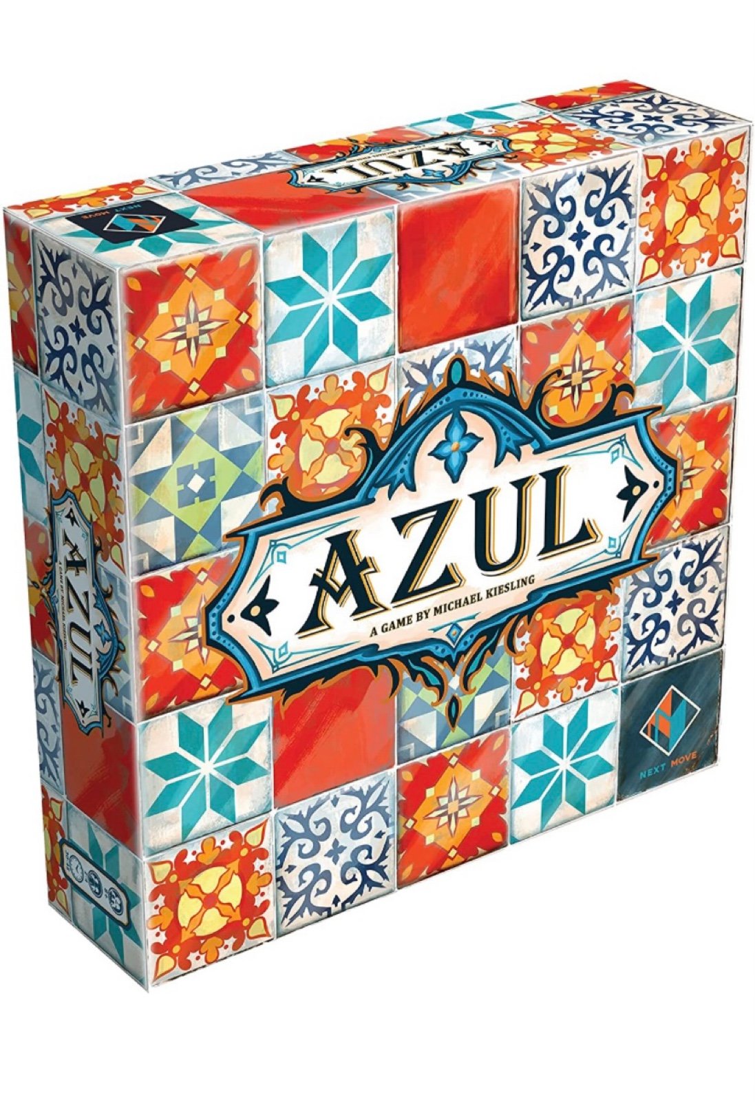 Azul board game/ strategy game/mosaic tile placement/family board game