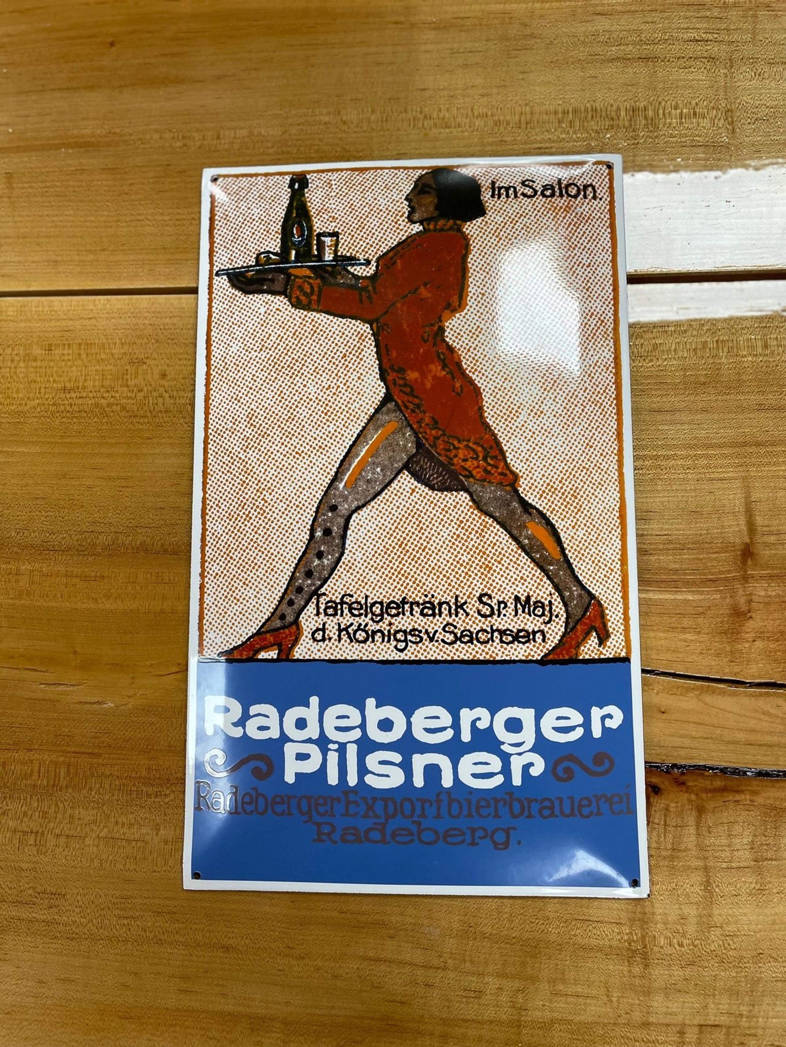 Radeberger Pilsner Metallic Wall Poster