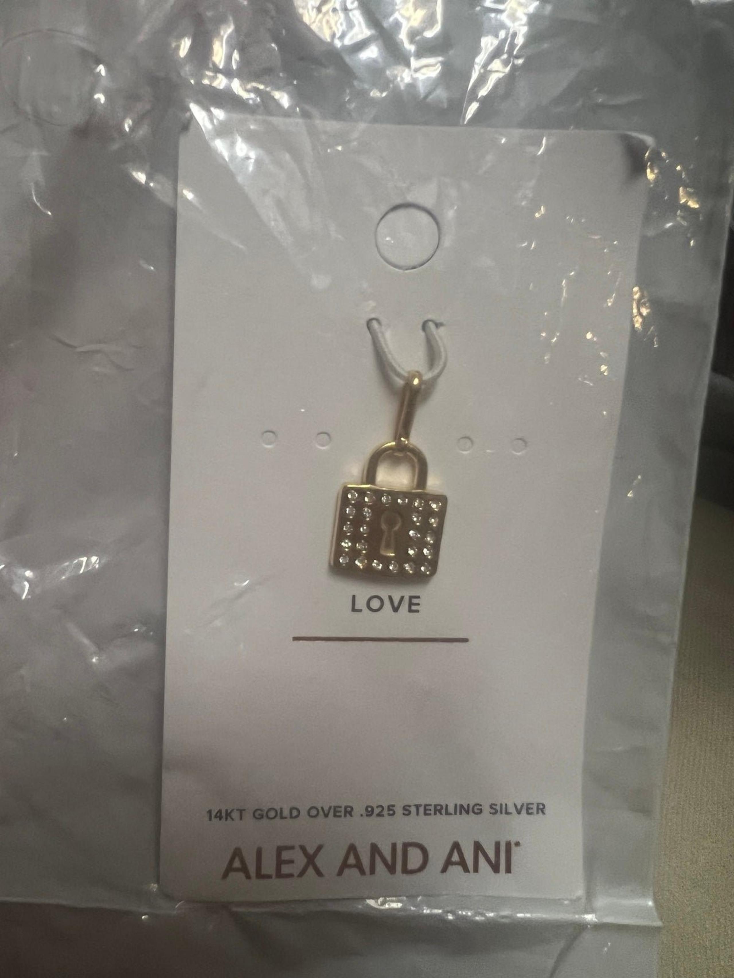 Love Lock - bracelet Charms