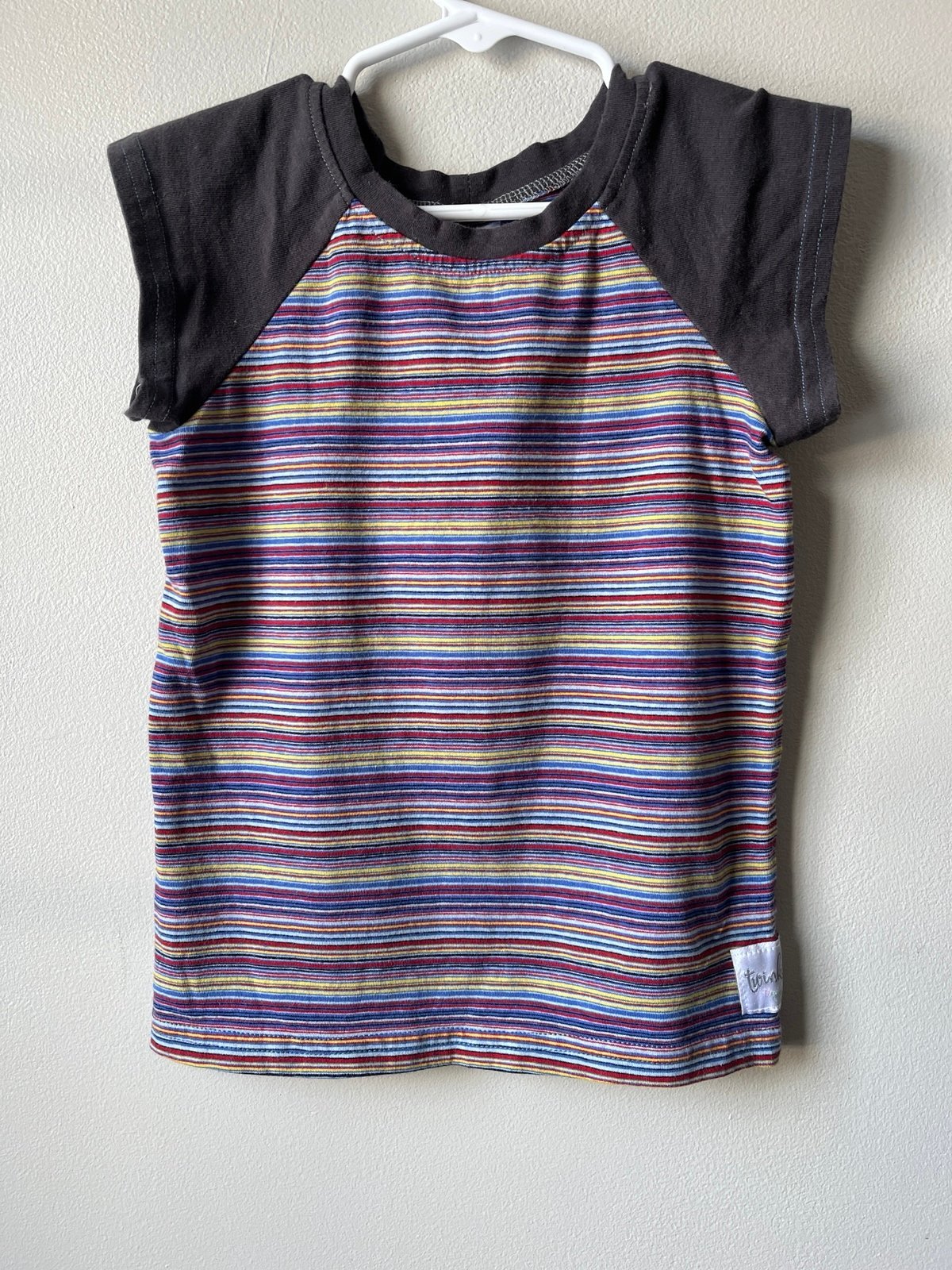 Twinkie Tush boardwalk Tee vtg stripe
