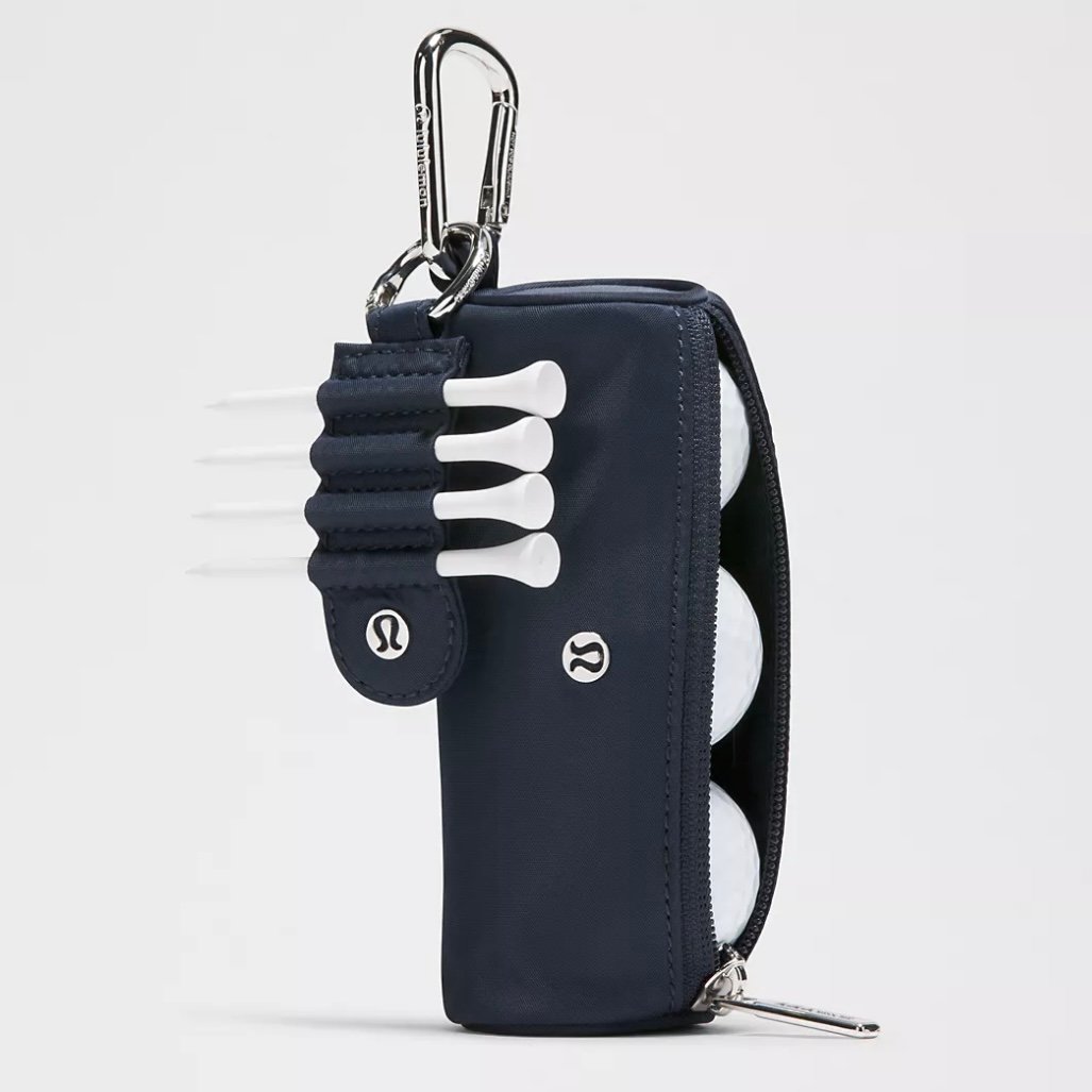 NEW Lululemon Athletica Easy Clip Nano Golf Pouch in True Navy