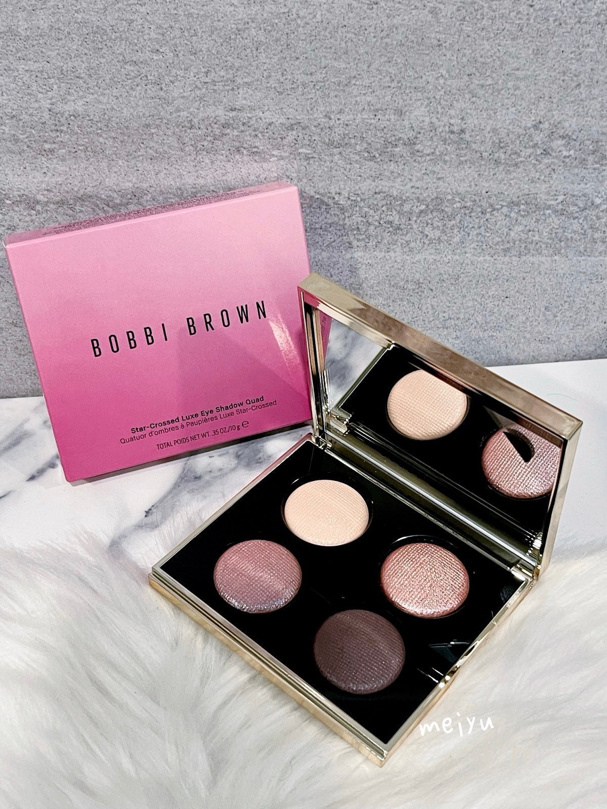 Bobbi Brown Star-Crossed Luxe Eyeshadow Quad , Full Size 0.35oz/10g, New In Box