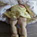 Vintage Cabbage Patch Doll Red Hair Braids with Fur Coat Coleco 1982 VTG Fair