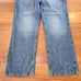 NWT Levis 541 Jeans Blue Distressed Athletic Tapered Stretch Denim Mems 40x30