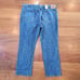 NWT Levis 541 Jeans Blue Distressed Athletic Tapered Stretch Denim Mems 40x30