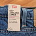 NWT Levis 541 Jeans Blue Distressed Athletic Tapered Stretch Denim Mems 40x30