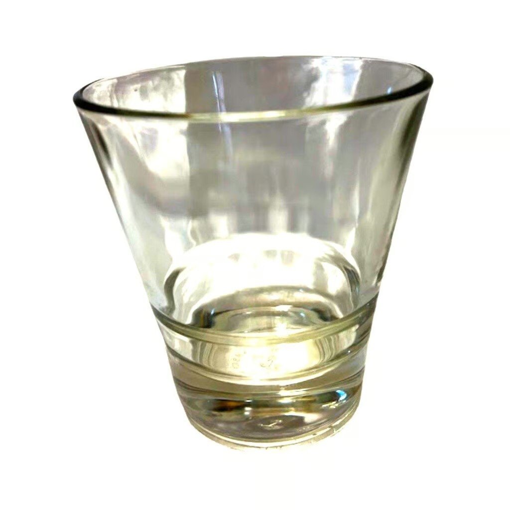 Vintage Glass Water Glass Cup Clear Single