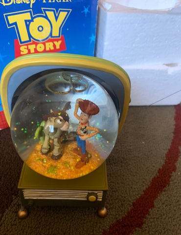 Vinatge Toy Story Disney pixar Snowglobe