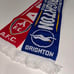 New, Rare, Brighton Arsenal Football Scarf