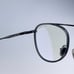 Tom Ford FT5691-B 012 Eyeglasses Dark Ruthenium Blue Block Unisex Pilot