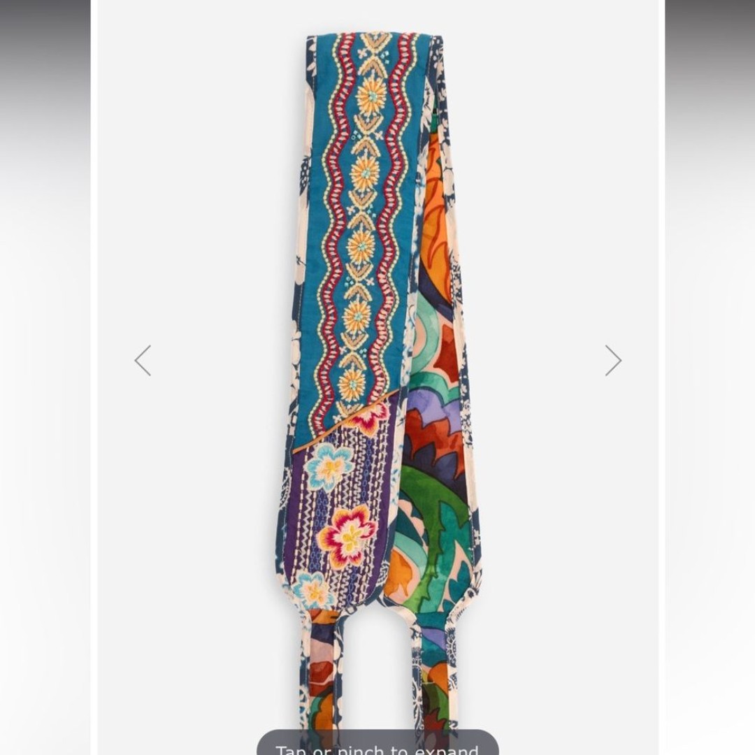 New Johnny Was The Catherine Belt Floral Embroidery Boho Galliani Paisley