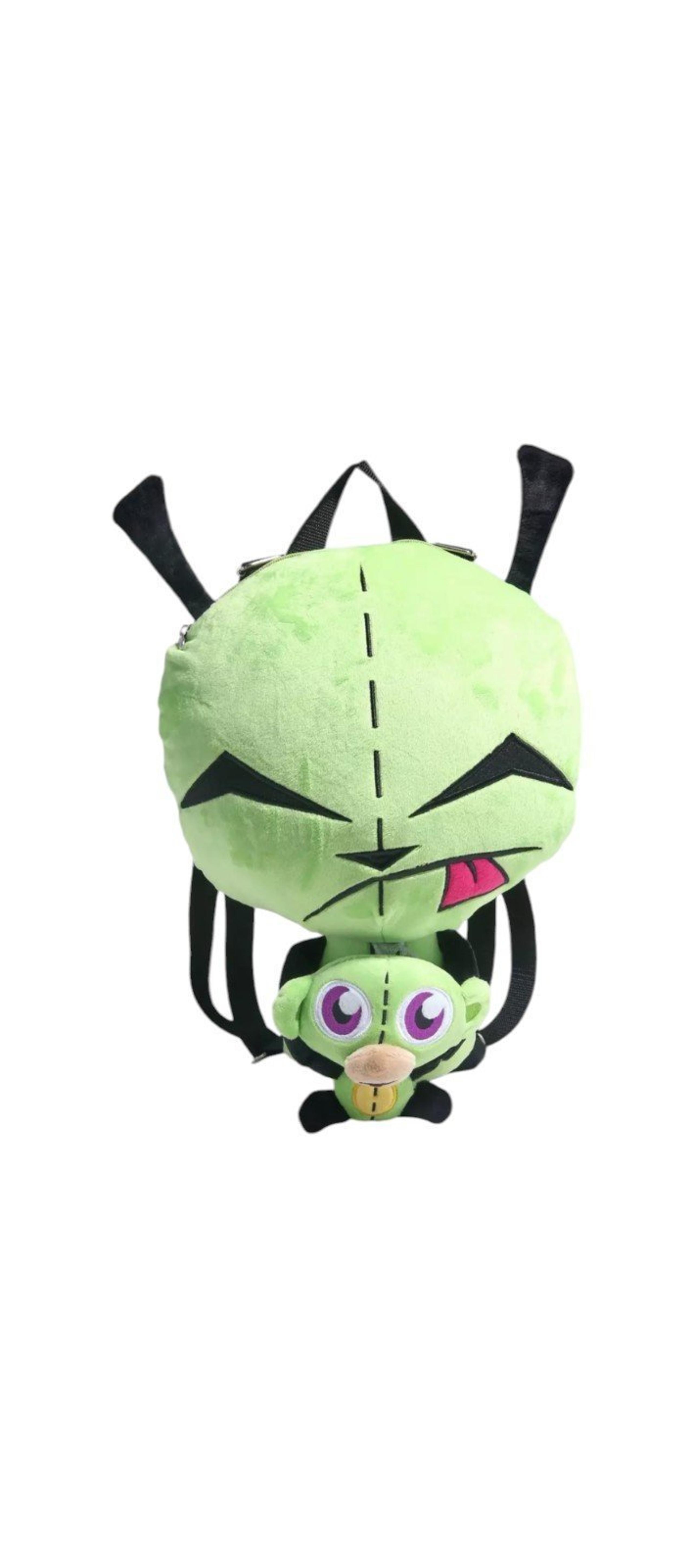 Invader Zim GIR With Monkey Plush Backpack