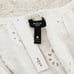 NWT Aqua Swim Ivory White Cotton Eyelet Floral Peasant Off The Shoulder Dress