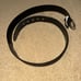 Coach Black Belt with silver accents