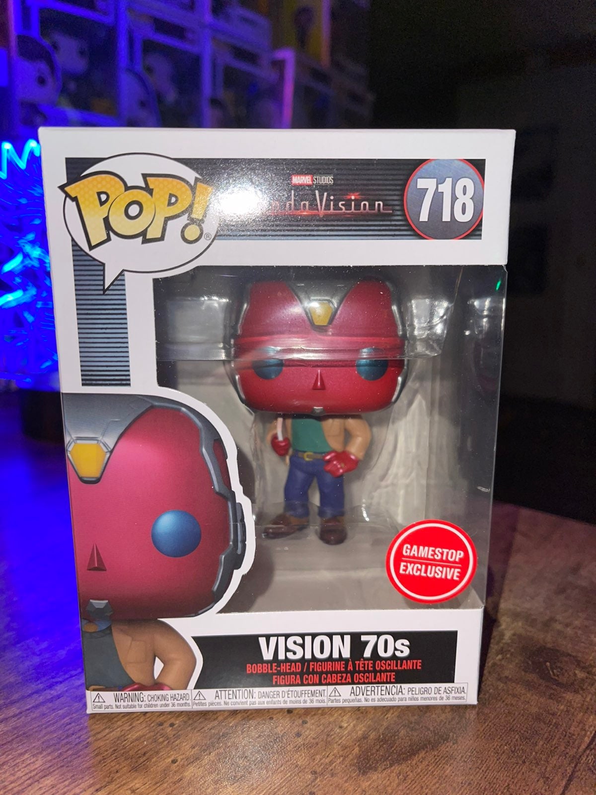 Funko Pop Vision 70s #718 wanda vision