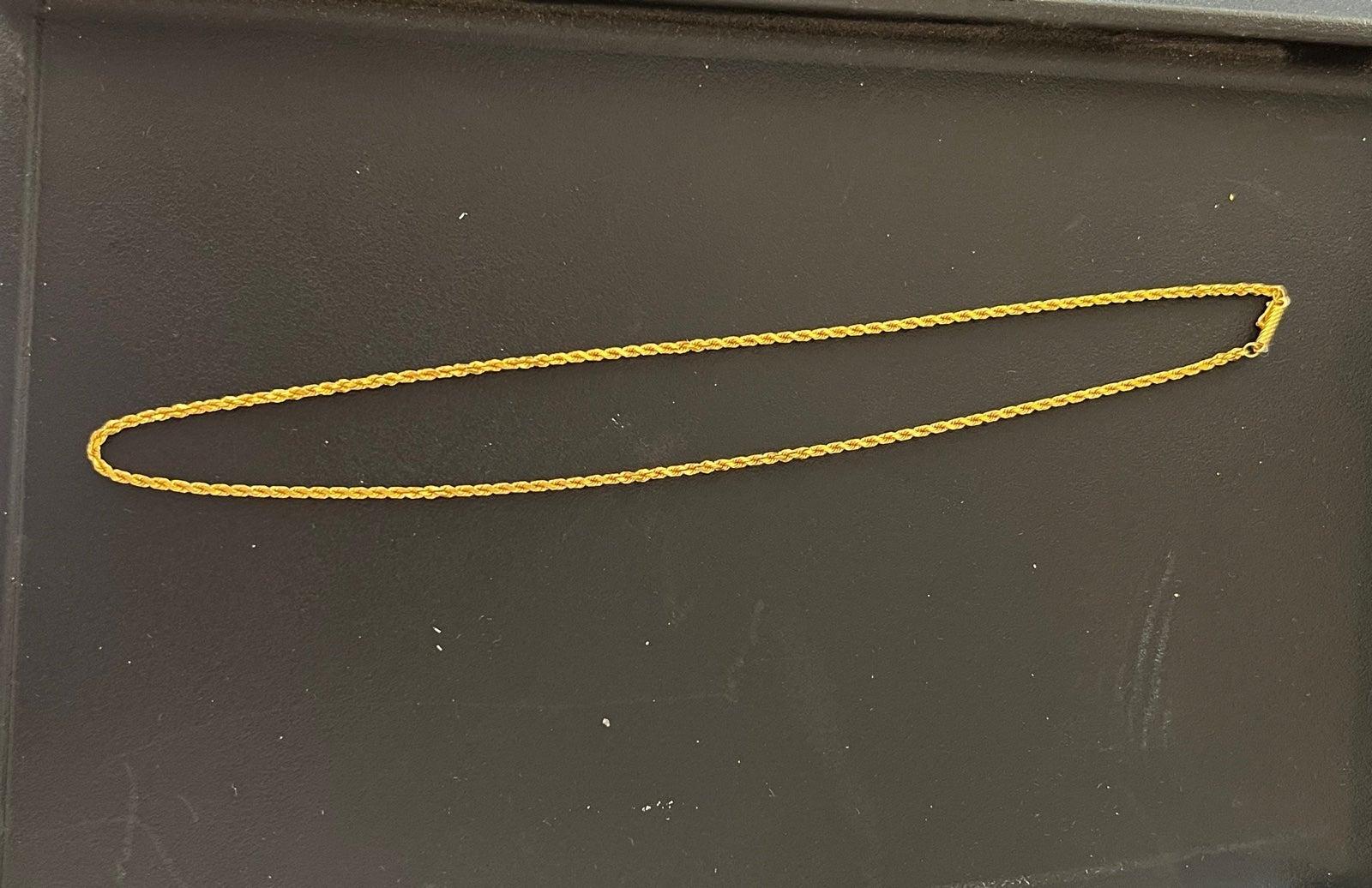 18k necklace