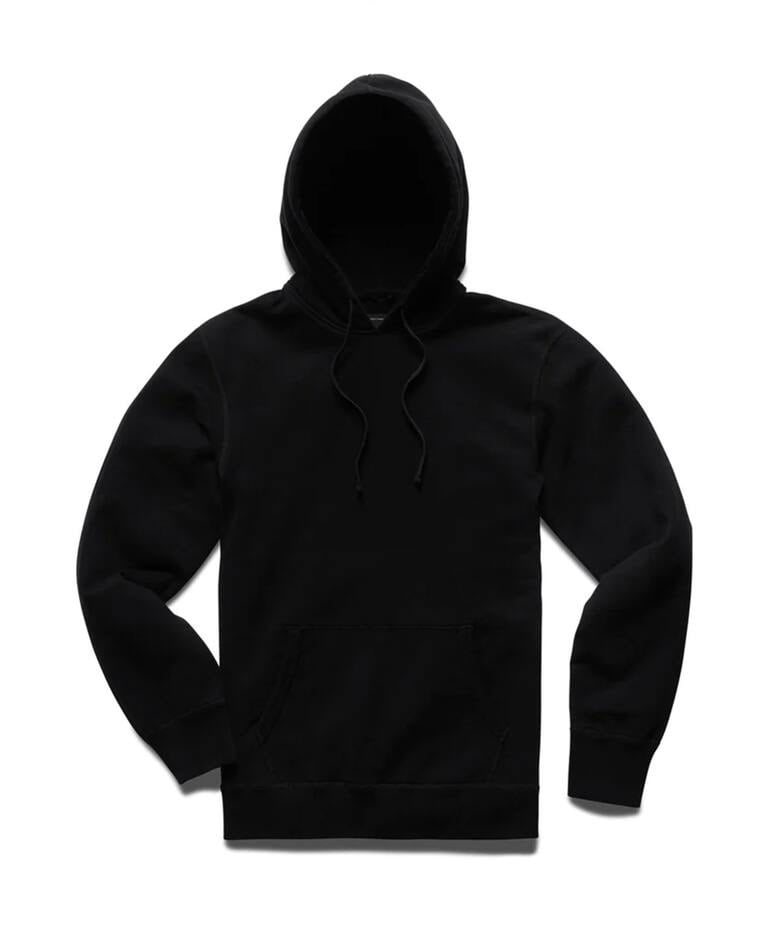 Reigning Champ Kyoto Black Pullover Hoodie