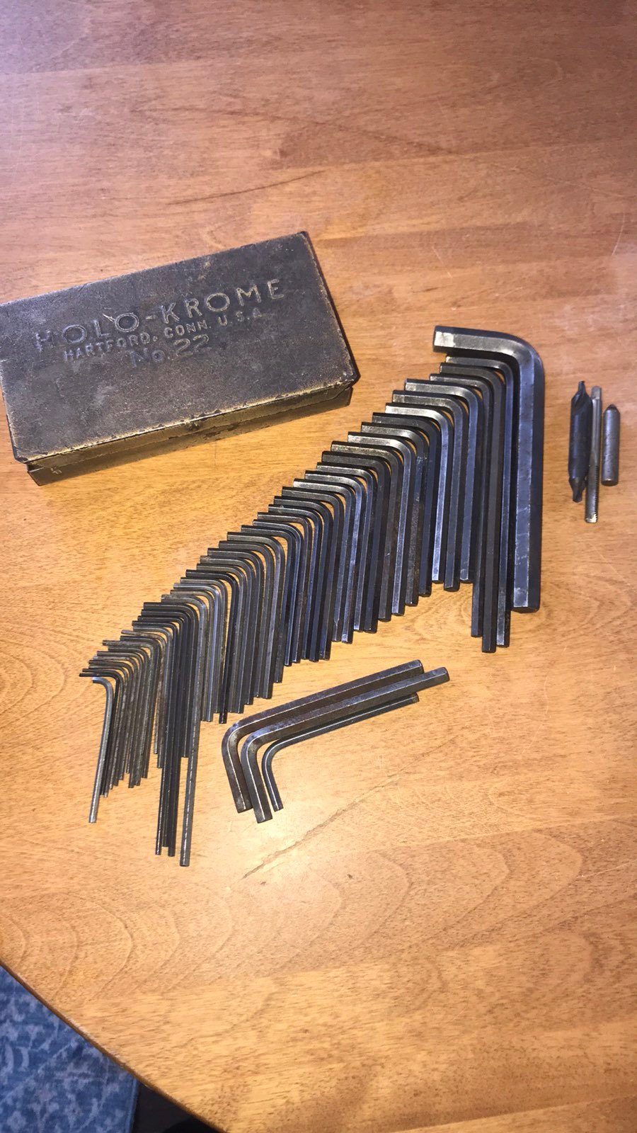 HOLO-KROME ALLEN WRENCHES VTG