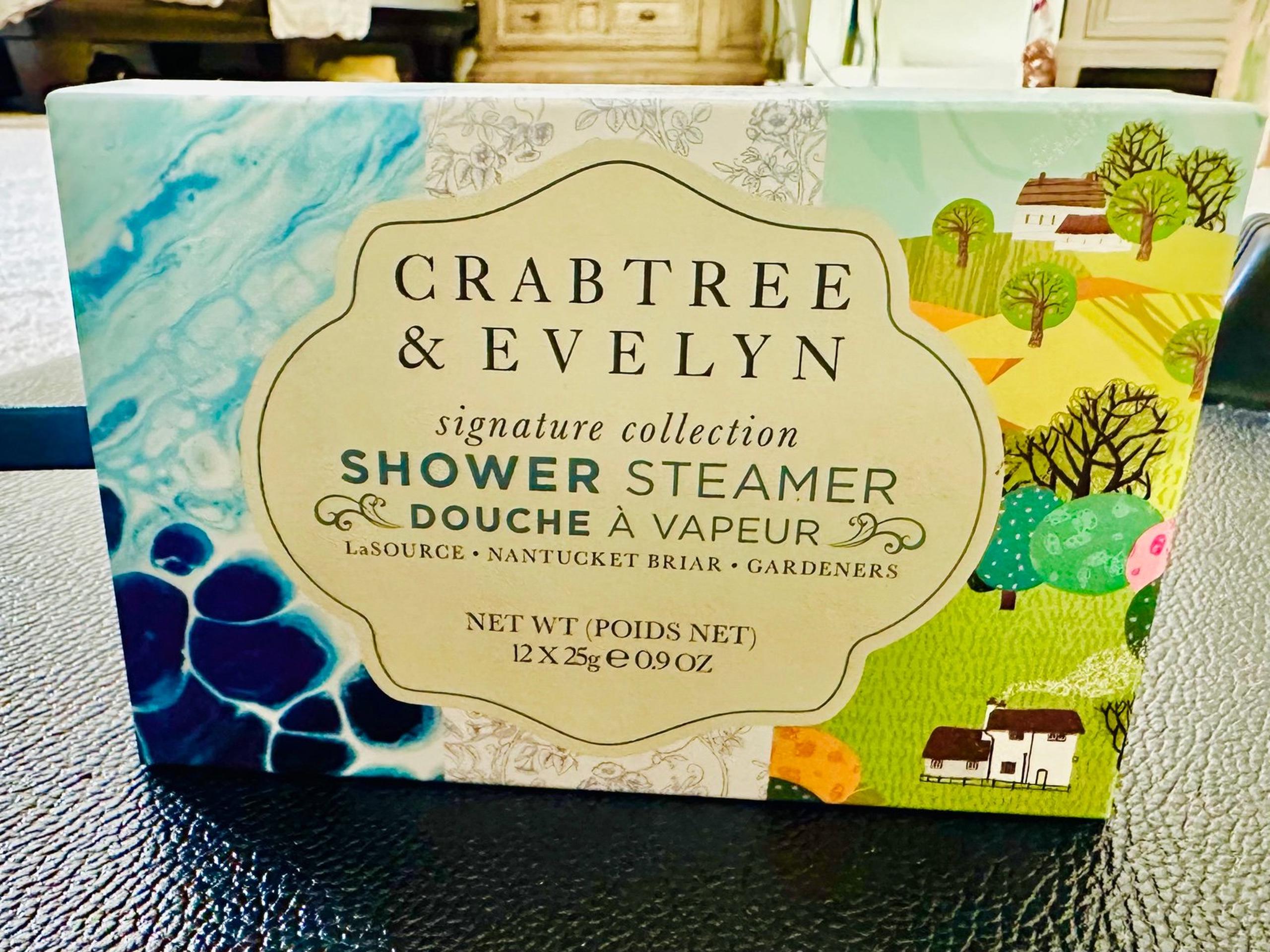 Crabtree and Evelyn Shower Steamers - Nantuket Briar -  La Source - Gardeners