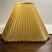 Frederick Cooper Vintage Cut Corner Square Bell Lamp Shade Silk Hand Sewn