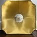 Frederick Cooper Vintage Cut Corner Square Bell Lamp Shade Silk Hand Sewn
