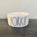 Rae Dunn Yorkie 6 Dog Bowl