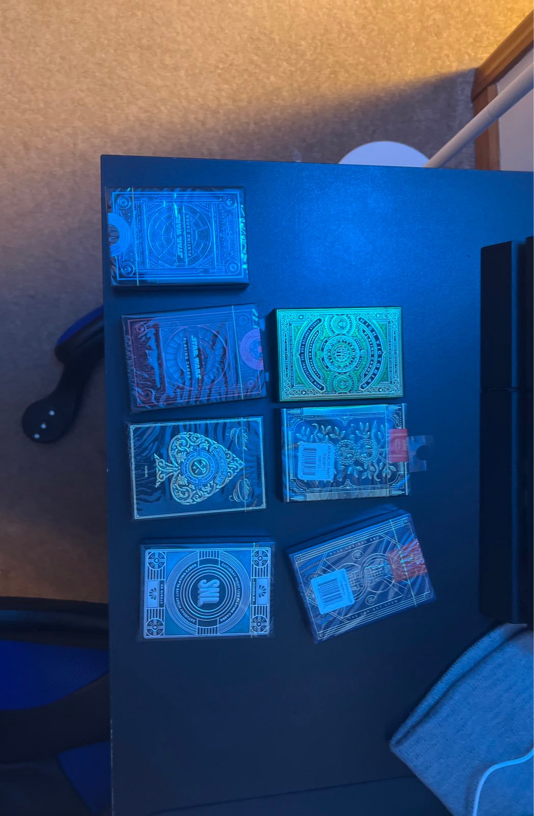 decks of cards