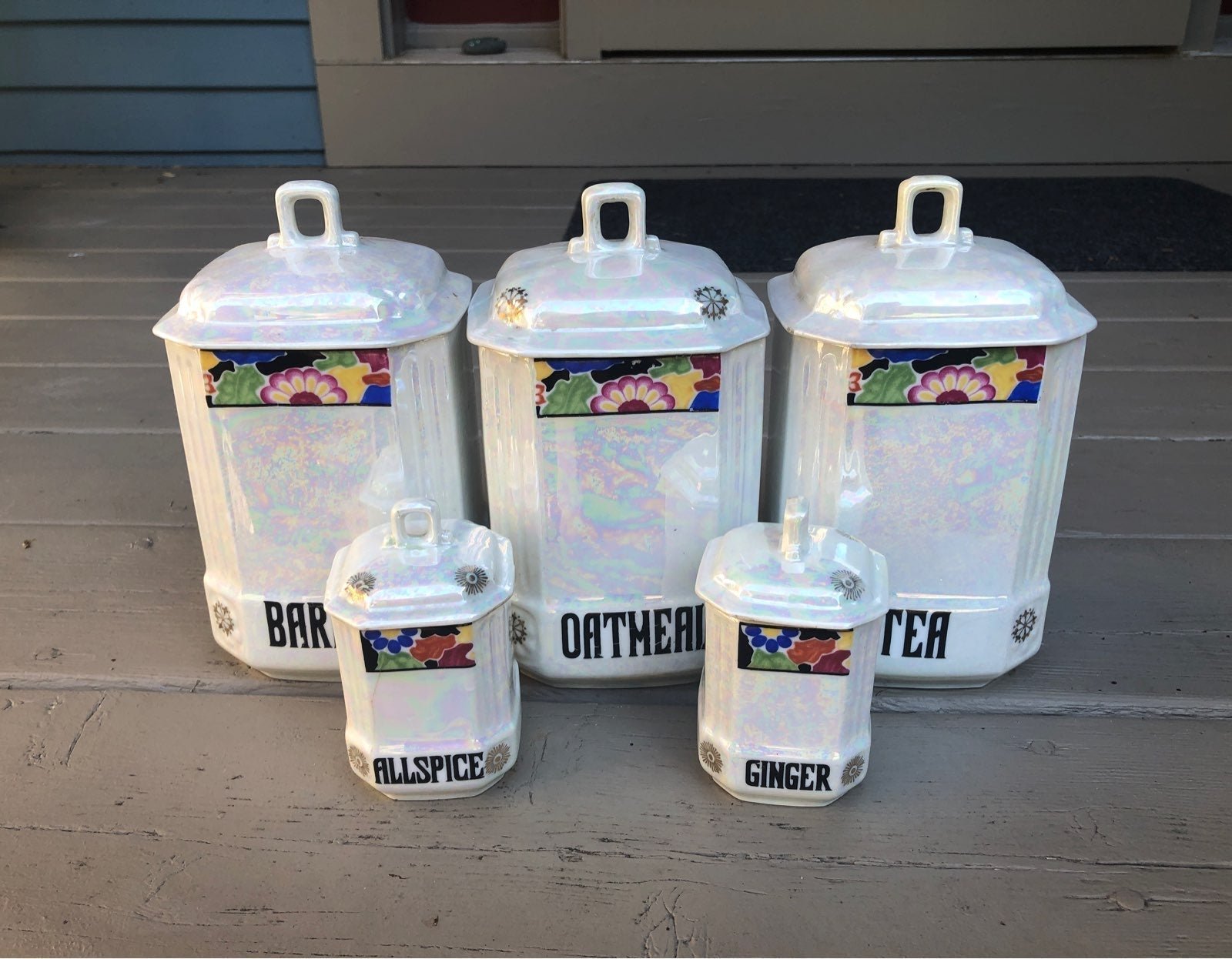 Antique Canister Set