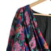 La Maison Talulah Sweet Talk Floral Print Pleated V-Neck Chiffon Mini Dress L