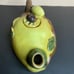 Majolica Teapot Lady Bug Leaves Art Pottery Boho Vines Cottage Core Vintage