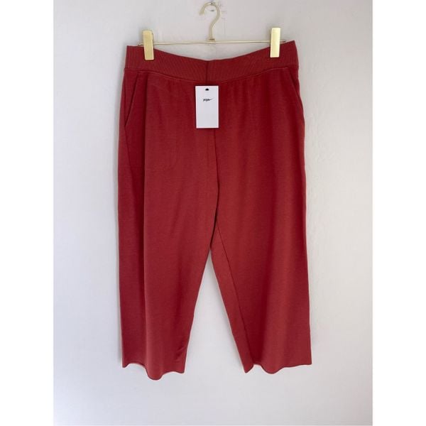 NIKE Yoga Luxe Cropped Pants Size Medium