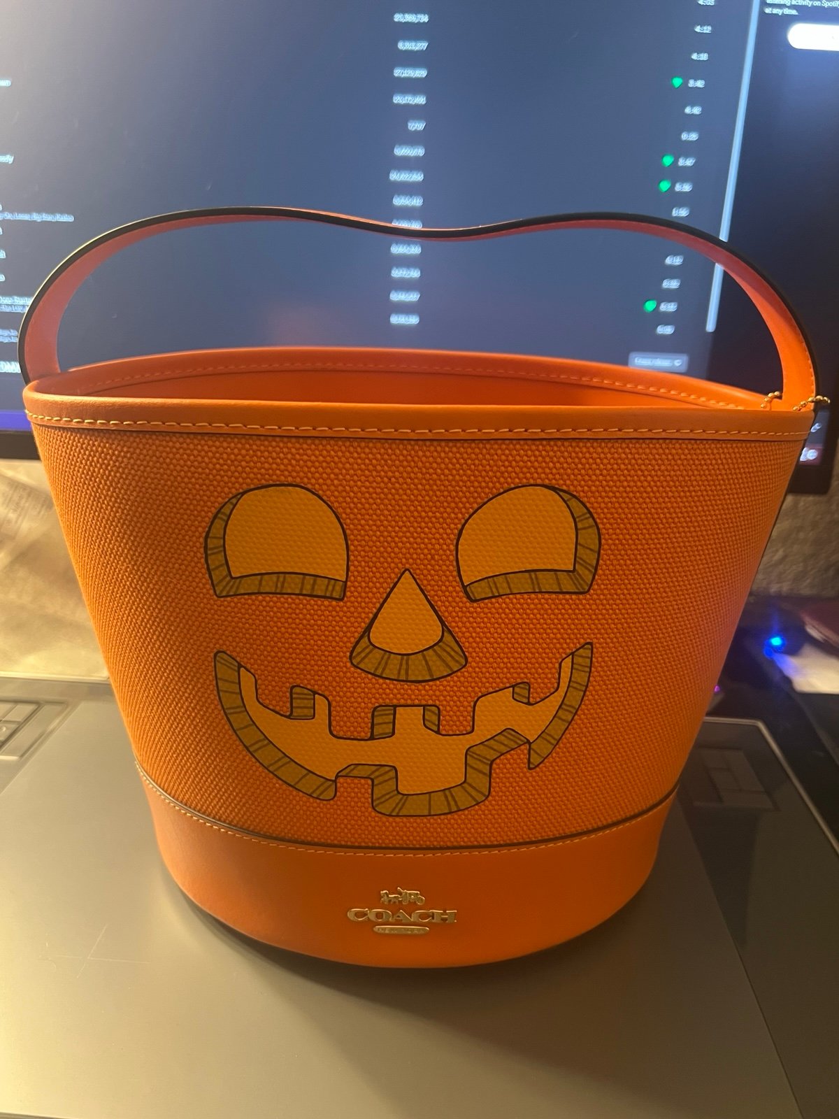 Coach Trick Or Treat Halloween bucket 2023