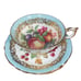 Paragon Tea Cup/Saucer By Appointment To Her Majesty Gilded Gold Fruit Pattern