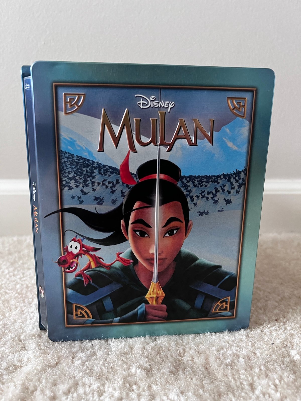 Disney’s Mulan (1998) Blu-ray Steelbook Zavvi UK