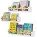 Kids Room Decor Wall Mounted Bookshelf - Set of 3-WF