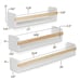 Kids Room Decor Wall Mounted Bookshelf - Set of 3-WF