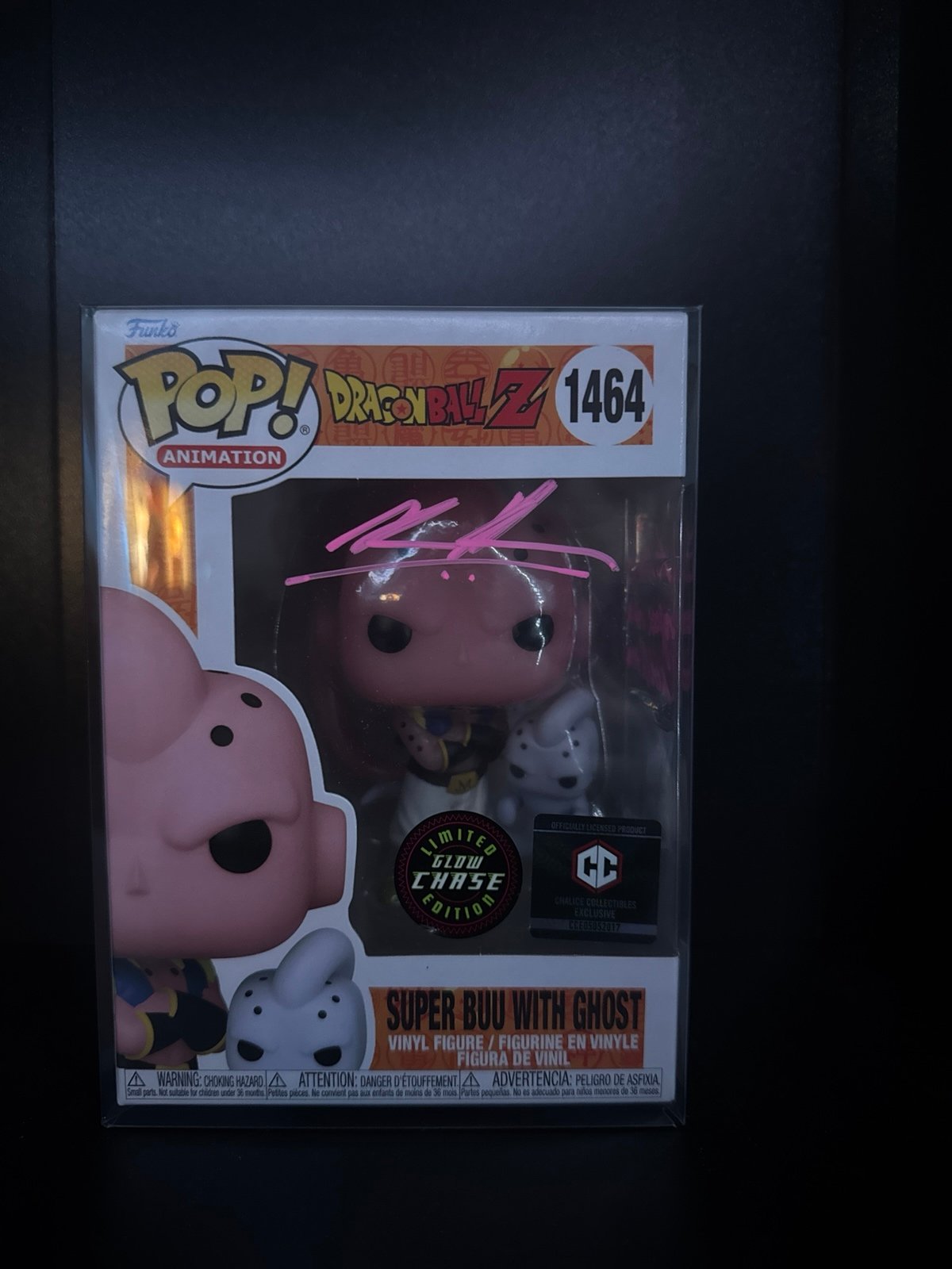 Dragon Ball: Super Buu with ghost chalice exclusive GC funko pop
