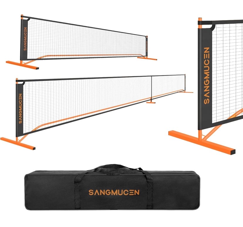 SANGMUCEN Pickleball Net, Pickleball Net Set