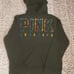 PINK VS Medium Rainbow Zip-Up Hoodie