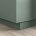 IKEA BODARP toekick, gray-green 204.356.38