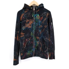 Nike Custom Painted Black Light Hoodie
