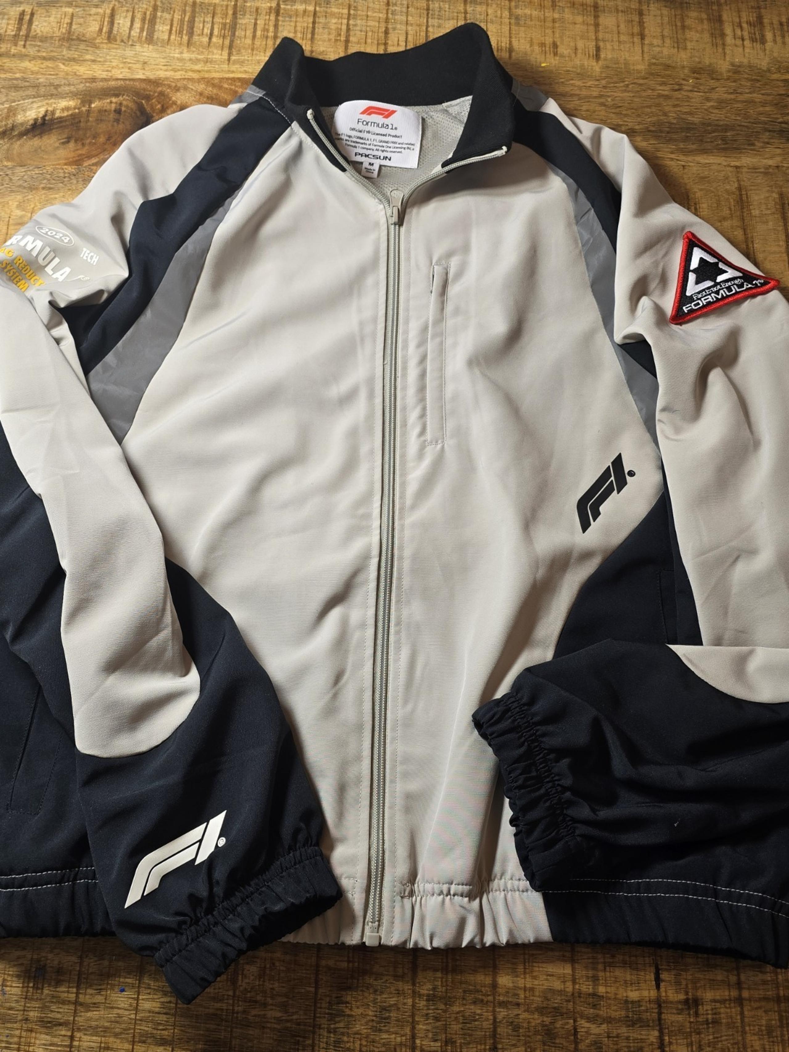 Men's Formula 1 F1 Racing PacSun Aero Warm Up Jacket Size Medium