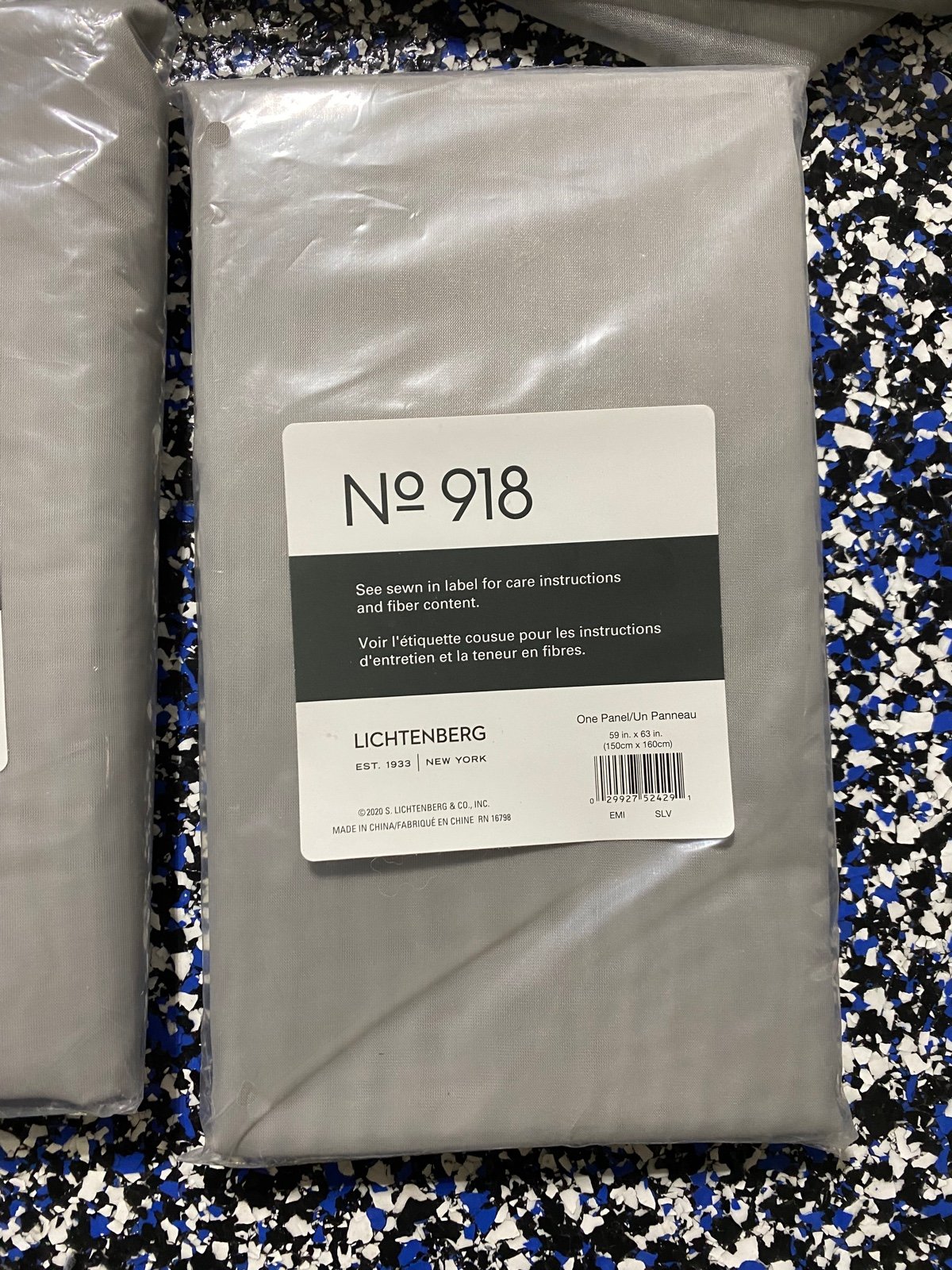 Light gray curtains